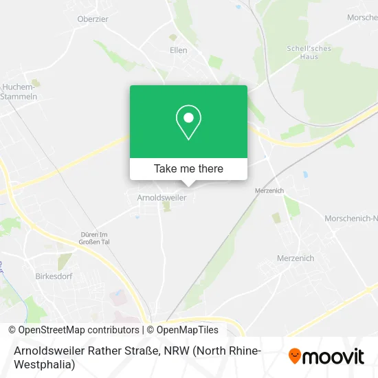 Карта Arnoldsweiler Rather Straße