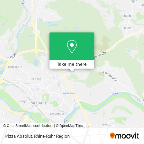 Карта Pizza Absolut