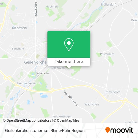 Geilenkirchen Loherhof map