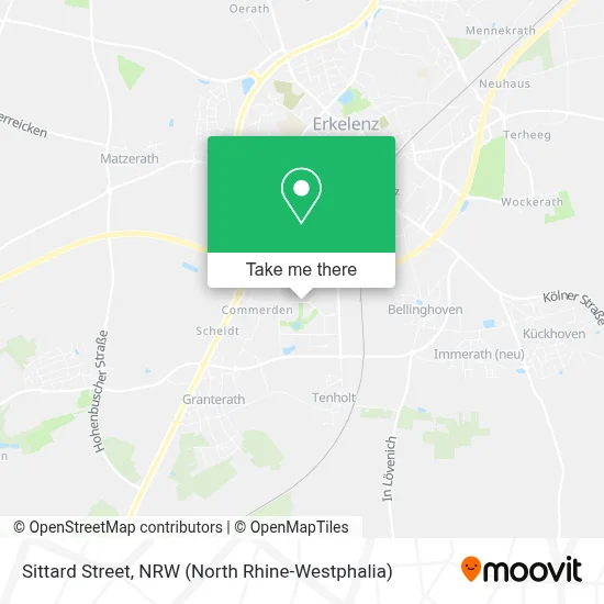 Sittarder Straße map