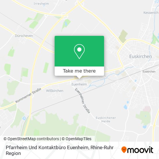 Pfarrheim Und Kontaktbüro Euenheim map