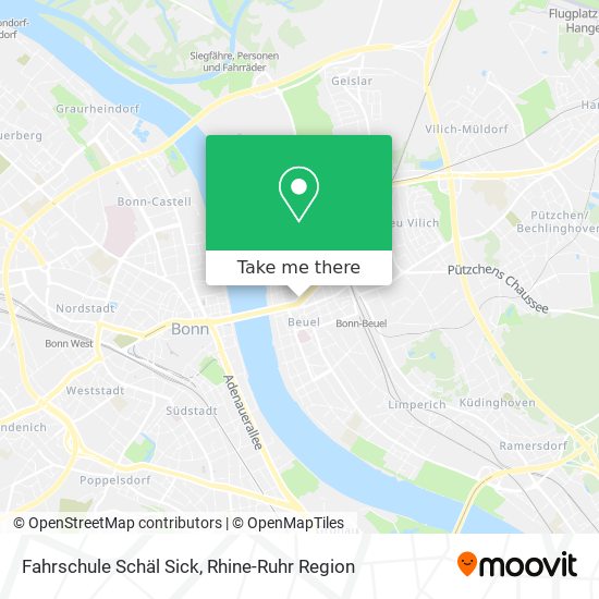 Fahrschule Schäl Sick map