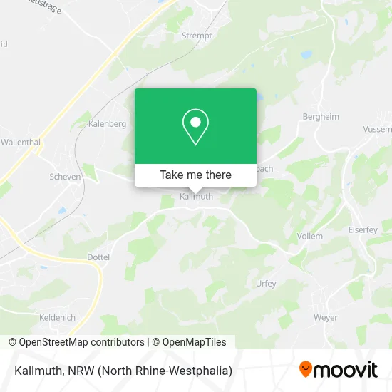 Kallmuth map