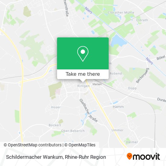 Schildermacher Wankum map