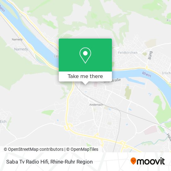 Saba Tv Radio Hifi map
