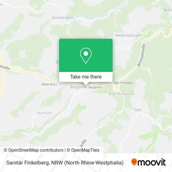 Карта Sanitär Finkelberg