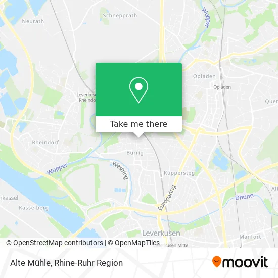 Карта Alte Mühle