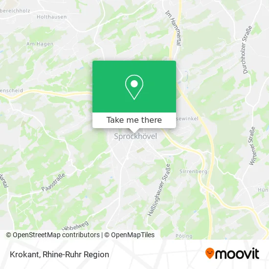 Карта Krokant