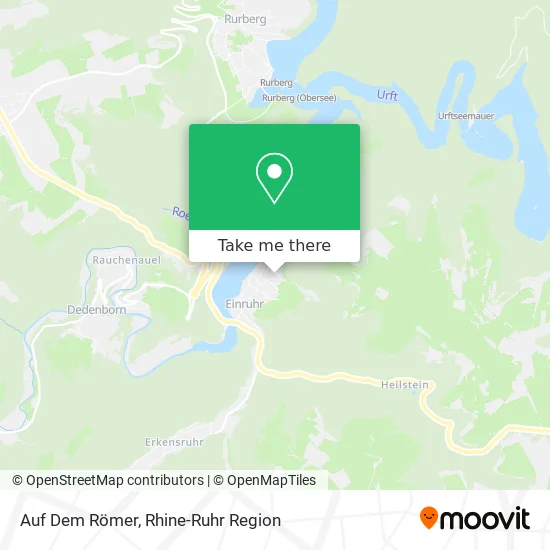 Карта Auf Dem Römer