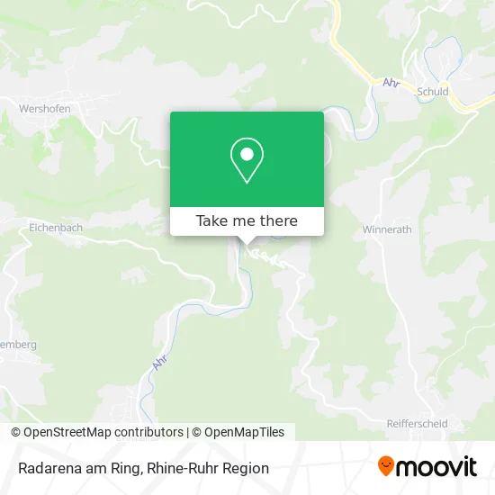 Radarena am Ring map