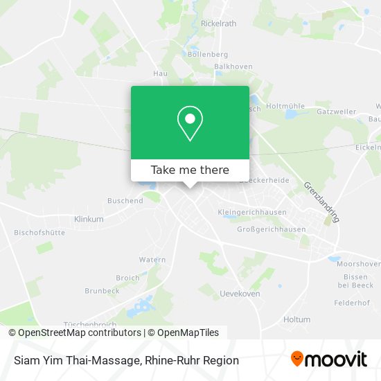 Siam Yim Thai-Massage map