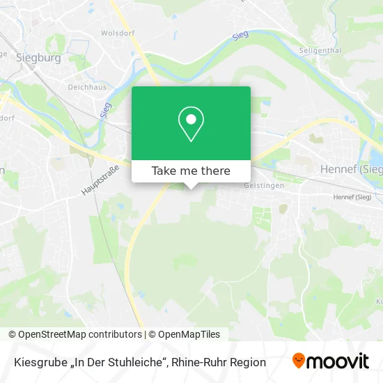 Карта Kiesgrube „In Der Stuhleiche“