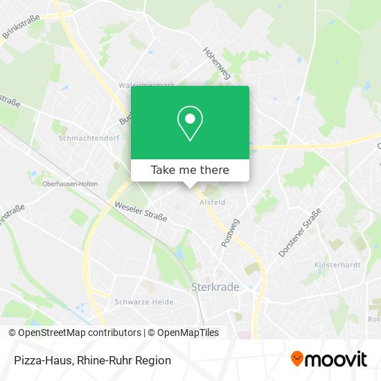 Pizza-Haus map