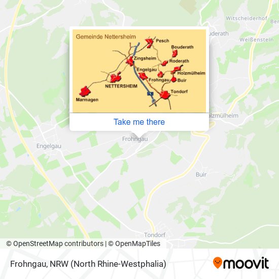Frohngau map