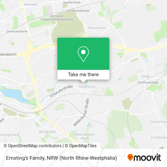 Ernsting's Family map