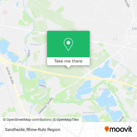 Карта Sandheide