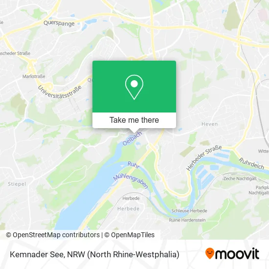 Карта Kemnader See