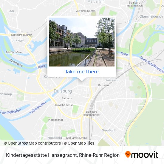 Карта Kindertagesstätte Hansegracht