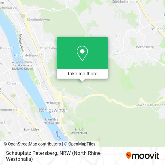 Карта Schauplatz Petersberg