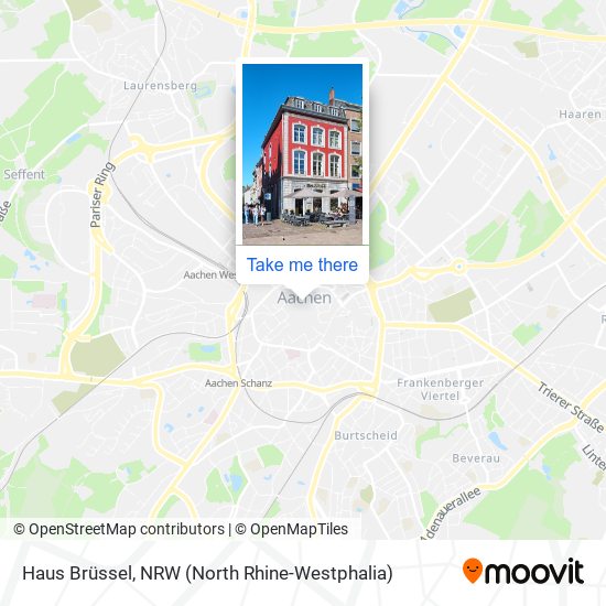 Haus Brüssel map