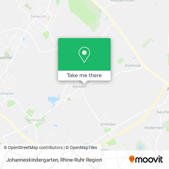 Johanneskindergarten map