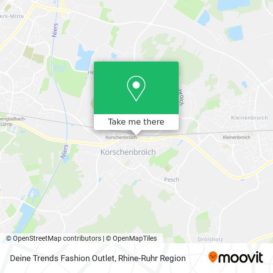 Deine Trends Fashion Outlet map