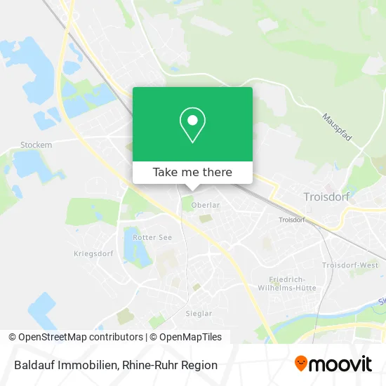 Baldauf Immobilien map