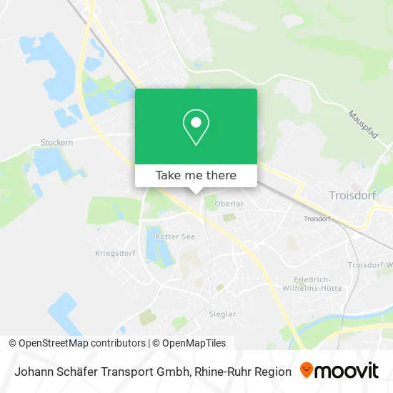 Карта Johann Schäfer Transport Gmbh