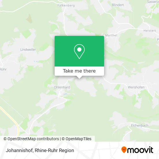 Карта Johannishof