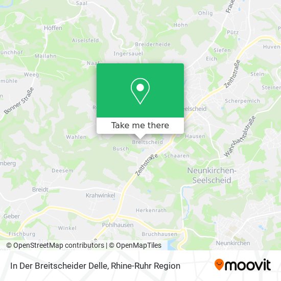 Карта In Der Breitscheider Delle