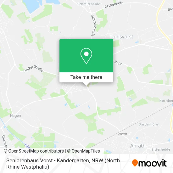 Seniorenhaus Vorst - Kandergarten map