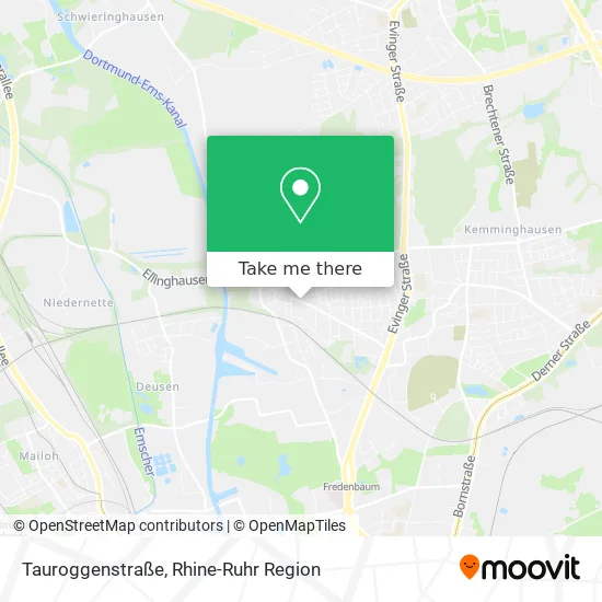 Карта Tauroggenstraße