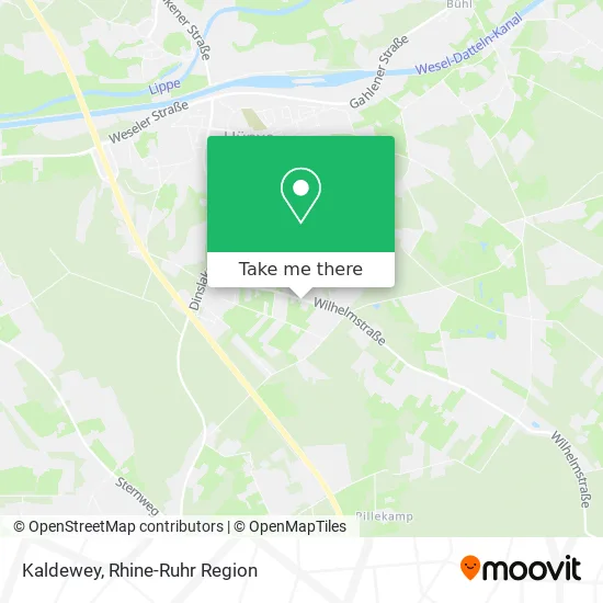 Карта Kaldewey