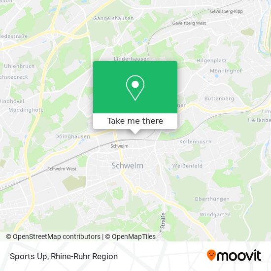 Sports Up map