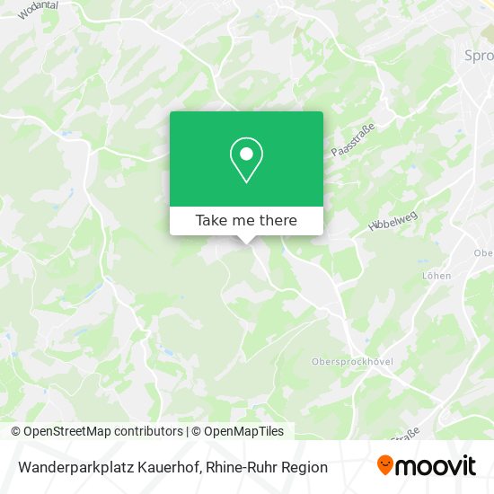 Карта Wanderparkplatz Kauerhof