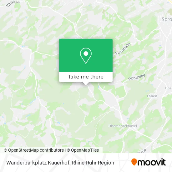 Карта Wanderparkplatz Kauerhof