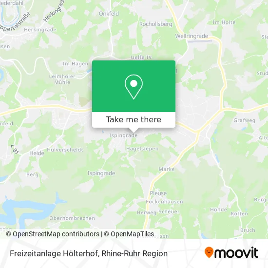 Карта Freizeitanlage Hölterhof