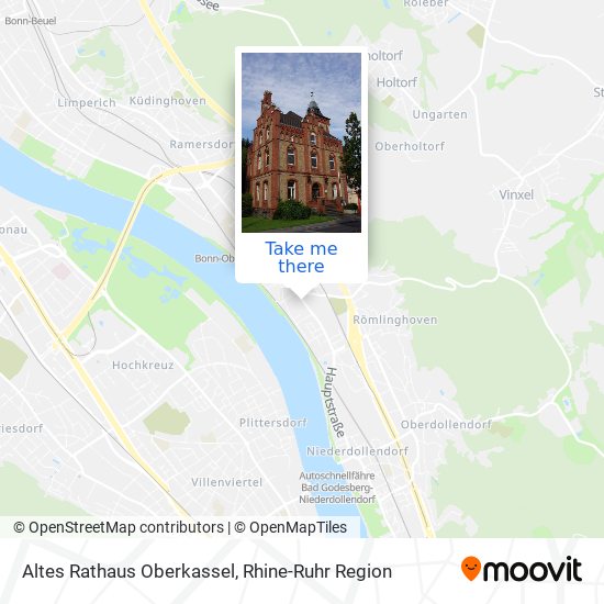 Altes Rathaus Oberkassel map