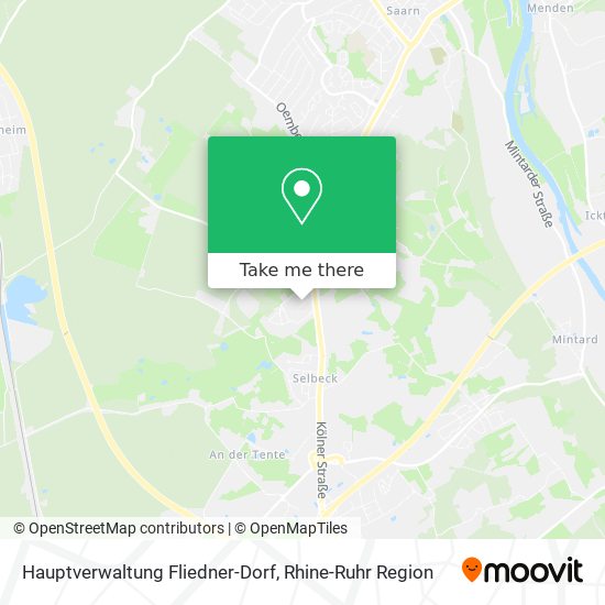 Hauptverwaltung Fliedner-Dorf map