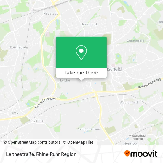 Карта Leithestraße