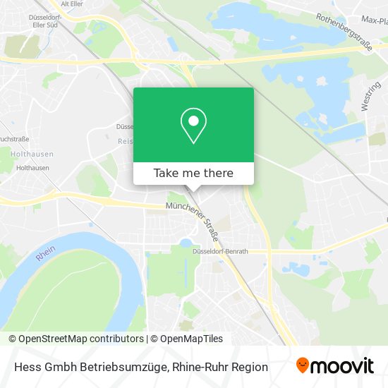 Hess Gmbh Betriebsumzüge map