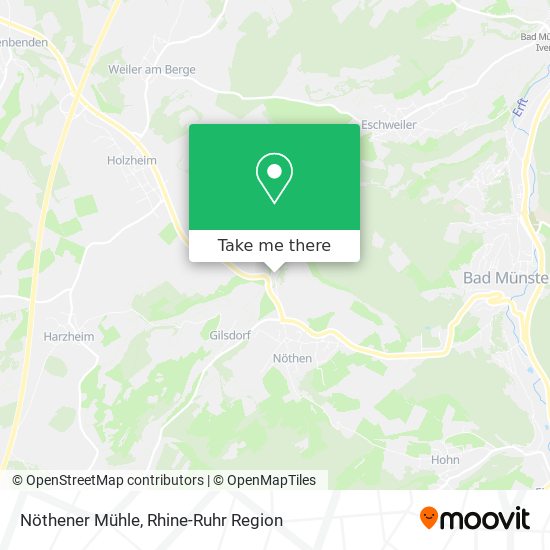 Nöthener Mühle map