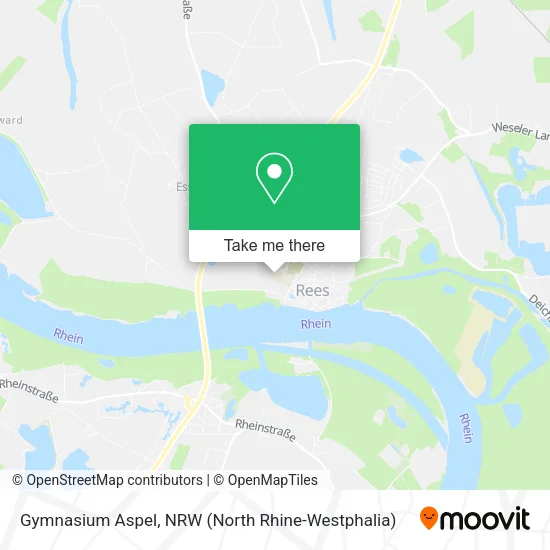 Gymnasium Aspel map