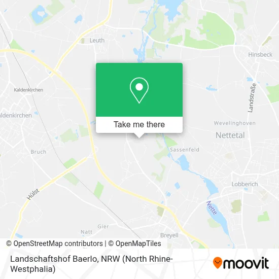 Landschaftshof Baerlo map