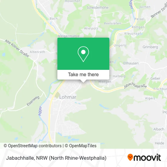 Карта Jabachhalle