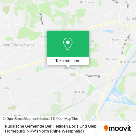 Карта Russische Gemeinde Der Heiligen Boris Und Gleb Horneburg