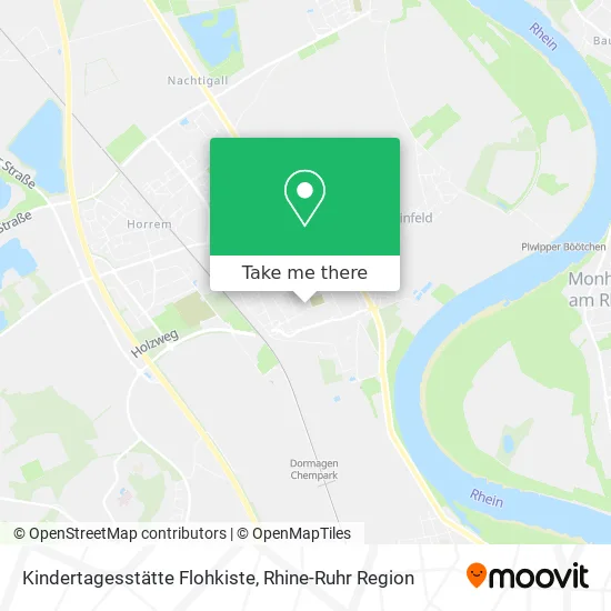 Карта Kindertagesstätte Flohkiste