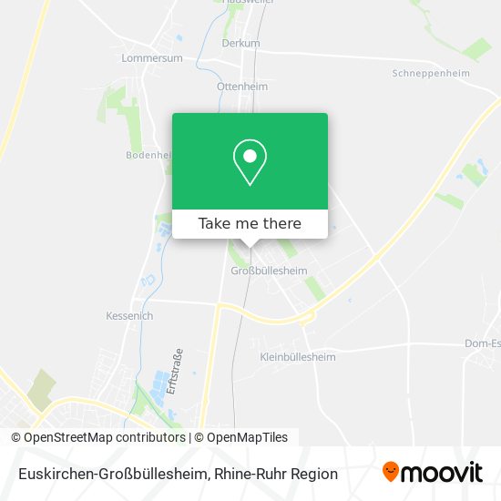 Euskirchen-Großbüllesheim map