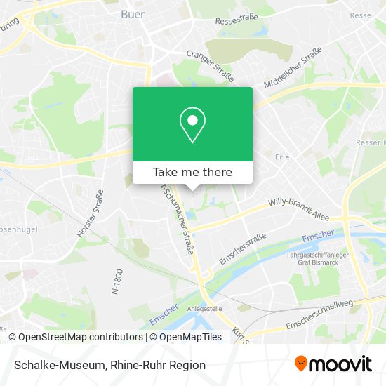 Schalke-Museum map