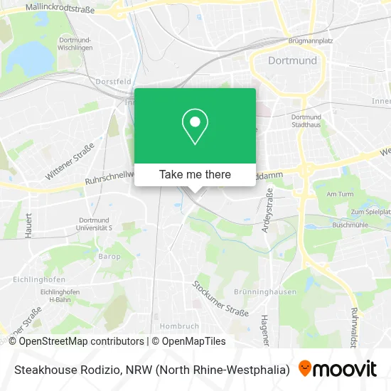 Steakhouse Rodizio map